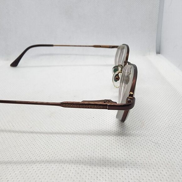 Brooks Brothers Brown Prescription Glasses Frames - Picture 4 of 9